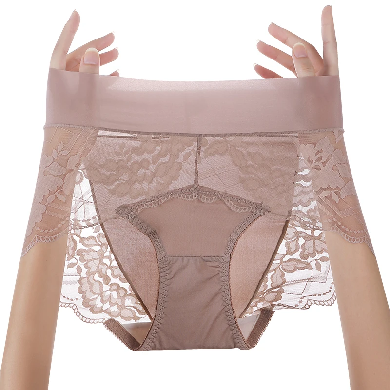 Conjunto de bragas para mujer, lencería de talla grande, bragas japonesas para mujer, ropa interior Sexy transparente, ropa interior íntima de encaje