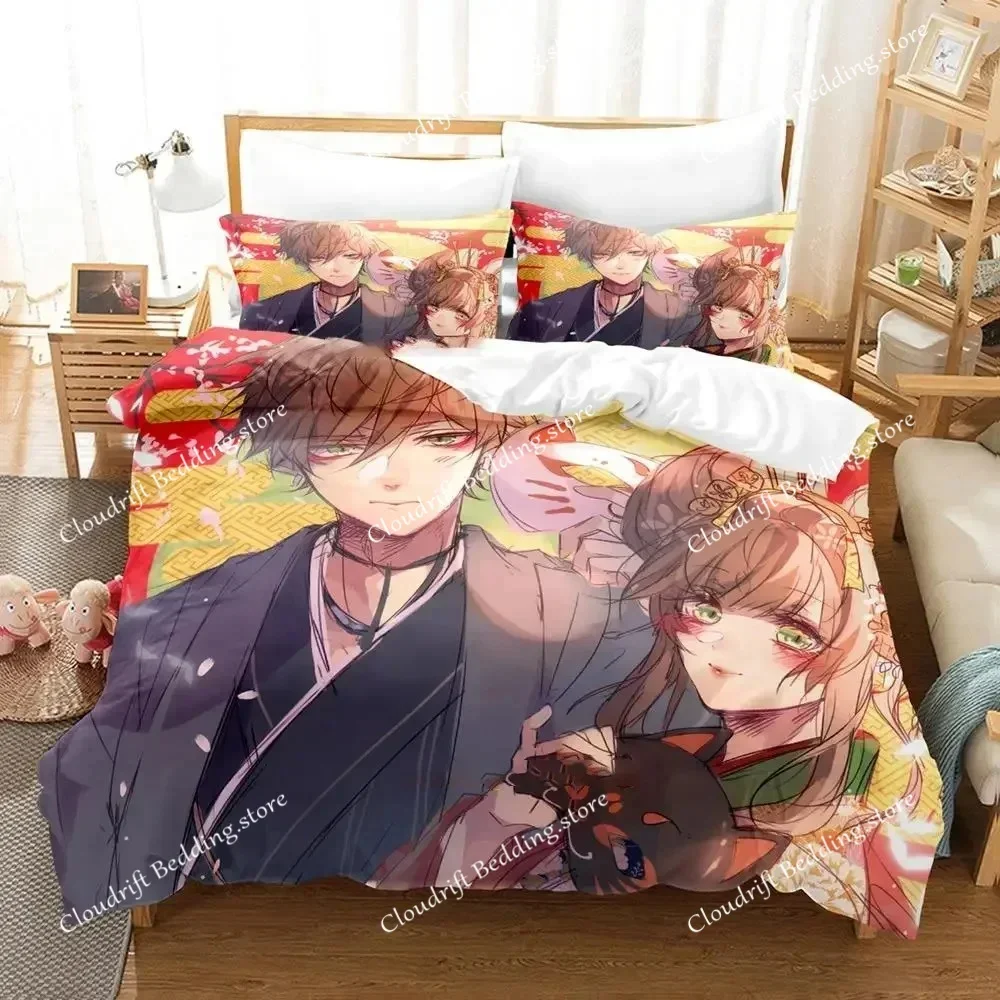 Anime Project SEKAI Hoshino Ichika  Bedding Set Boys Girls Twin Queen Size Duvet Cover Pillowcase Bed Kids Adult026