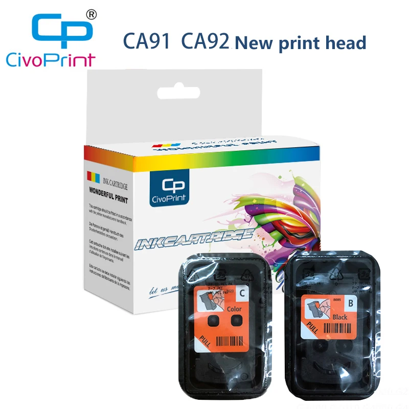 Civoprint  New print head Qy6-8001 Qy6-8017 CA91 CA92 For Canon G1100, G1110,  G2100, G2101, G2110, G2111,  G3100, G3101, G3110,