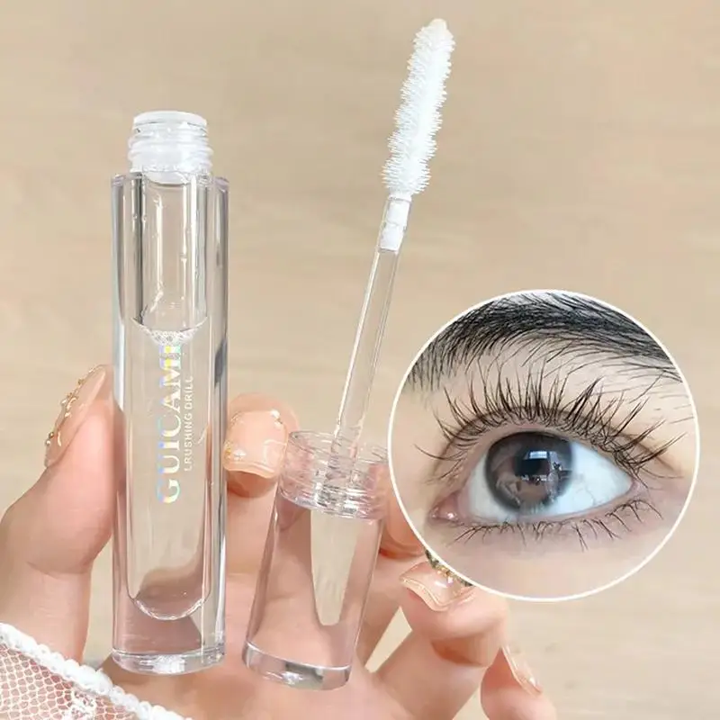 Clear Eyelash Enhancer Gel, impermeável, transparente, sobrancelha fixa Gel, Long Lasting, cílios Styling Gel, cosméticos