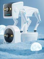 3MP 1296P 2.4G&5G Yoosee APP Dual Lens PTZ RobotDog  IP Dome Camera AI Humanoid Detection Full Color  CCTV Intercom Baby Monitor