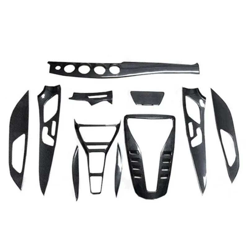 OEM Style Dry Carbon Fiber Interior Kit Fit for Benz AMG GT43 GT50 GT53 GT63 19-20 High Quality Fitment
