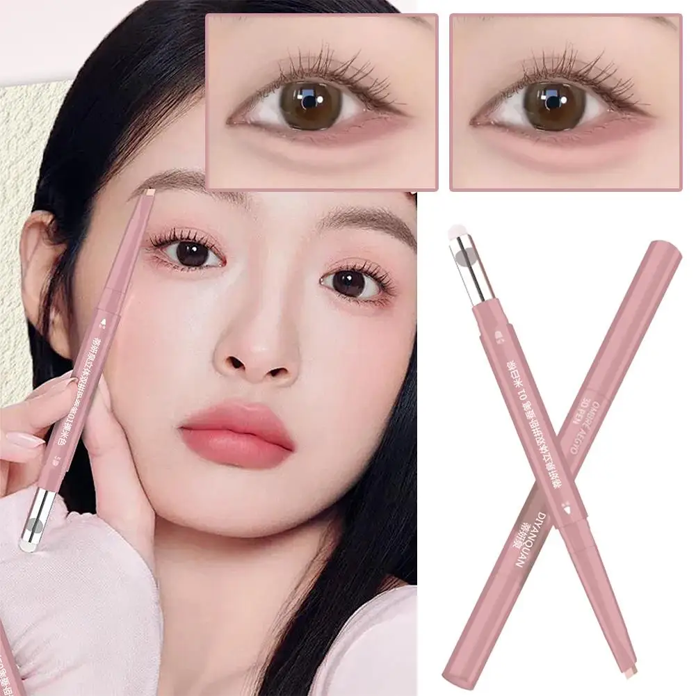 Penna per trucco Silkworm Evidenzia e ombretto sotto il eyeliner sdraiato Silkworm Nude Pink Evidenziatore Ombra Cosmetici per il trucco