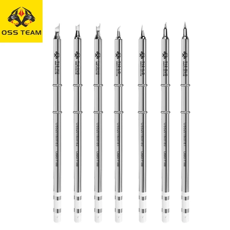 OSS T12-X Soldering Iron Head, T12 Heating Core, BLS BJS, SKUS, KU, KUS, BL, IS for HAKKO T12, Quicko T12, OSS Soldering Station