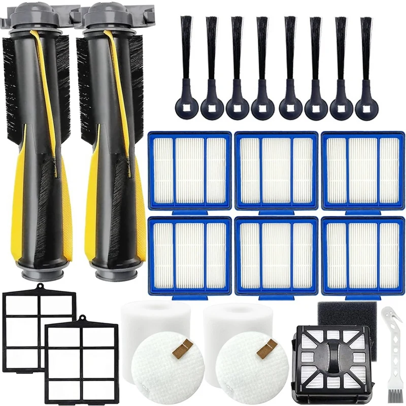 Kit grande de accesorios para Robot aspirador Shark IQ RV101AE Shark AV911S EZ RV1000 RV1001 AV970 AV993 RV912S RV913S