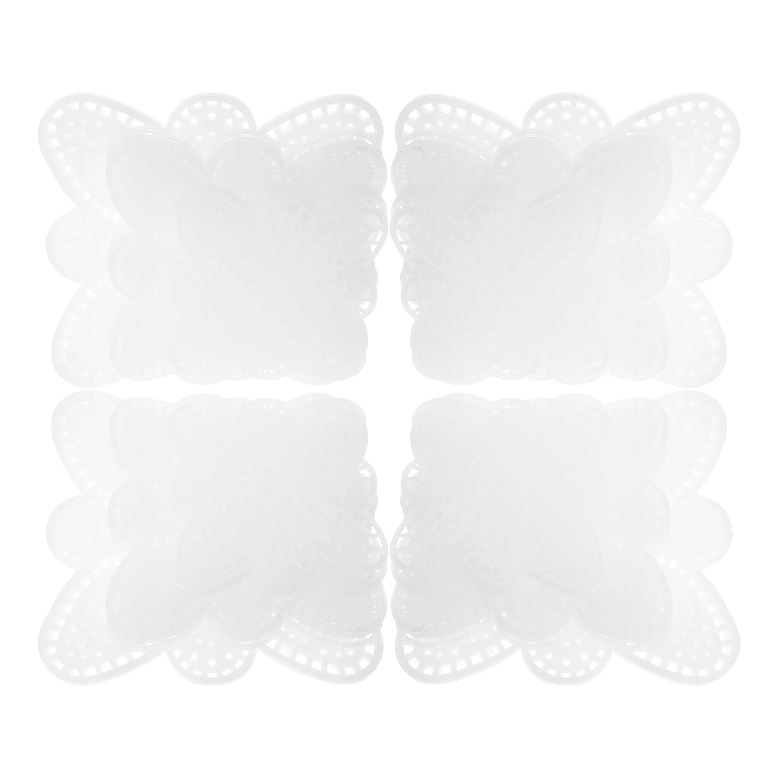 

15 Pcs Plastic Mesh Butterfly Slices Bag Making Supplies Pads Diy Crafting Small Embroidery Creative Sewing