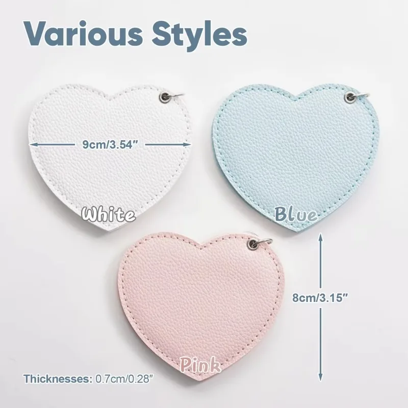Personalized Leather Pocket Mirror Mini Travel Handheld Portable Makeup Mirrors Wedding Bridesmaid Gift For Her Name Engraved