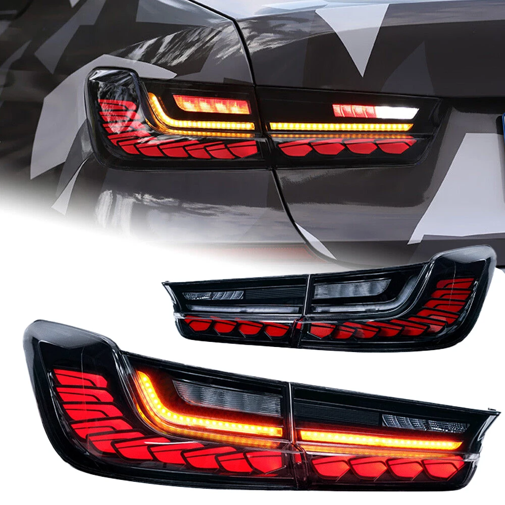 OLED Tail Light Assembly For BMW 3 Series G20 G80 M3 GTS 330i 340i 2019 2020 2021 2022 2023 Taillamp DRL Sequential Signal