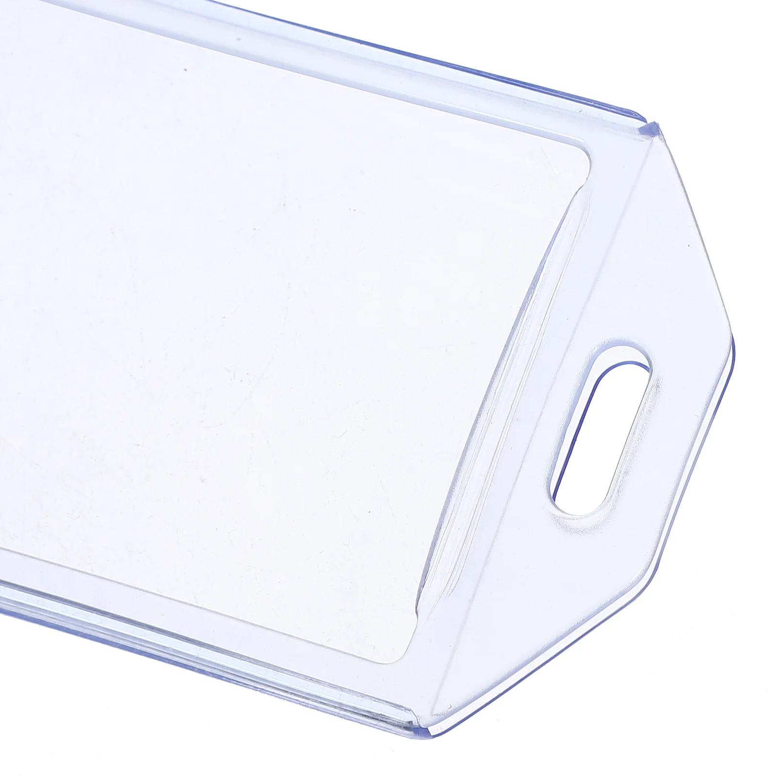 علامات تعريف الأمتعة الشفافة المقاومة للماء 10 قطع حامل شارة الاسم البلاستيكية لملحقات ملصقات العمل أثناء السفر #2