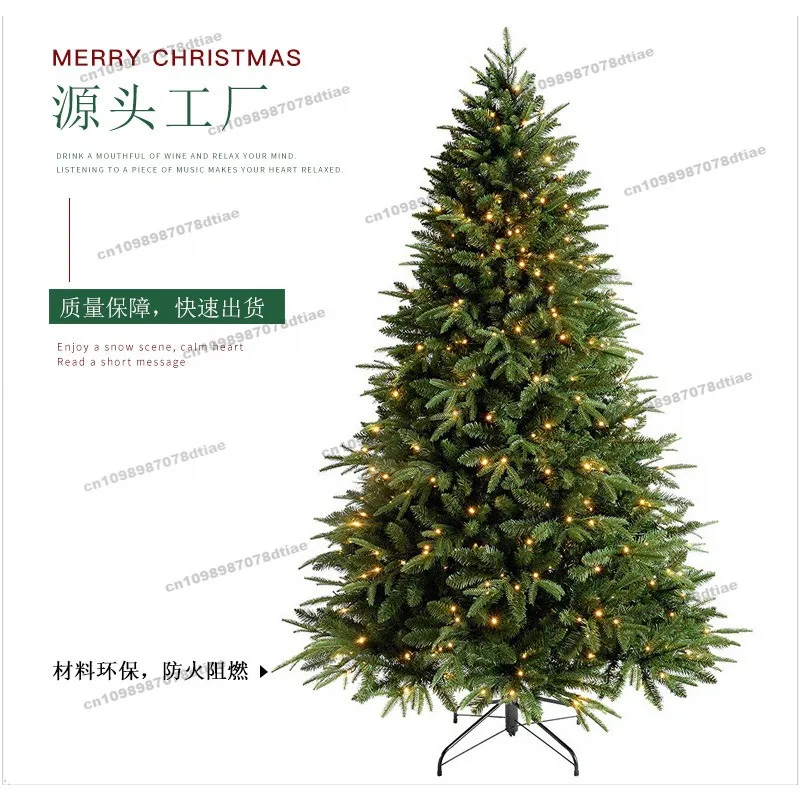 1.2 M 1.8 M PE Mixed Christmas Artificial Tree Encrypted Christmas Tree Source Factory Xmas Decoration Simulation Tree - Image 4