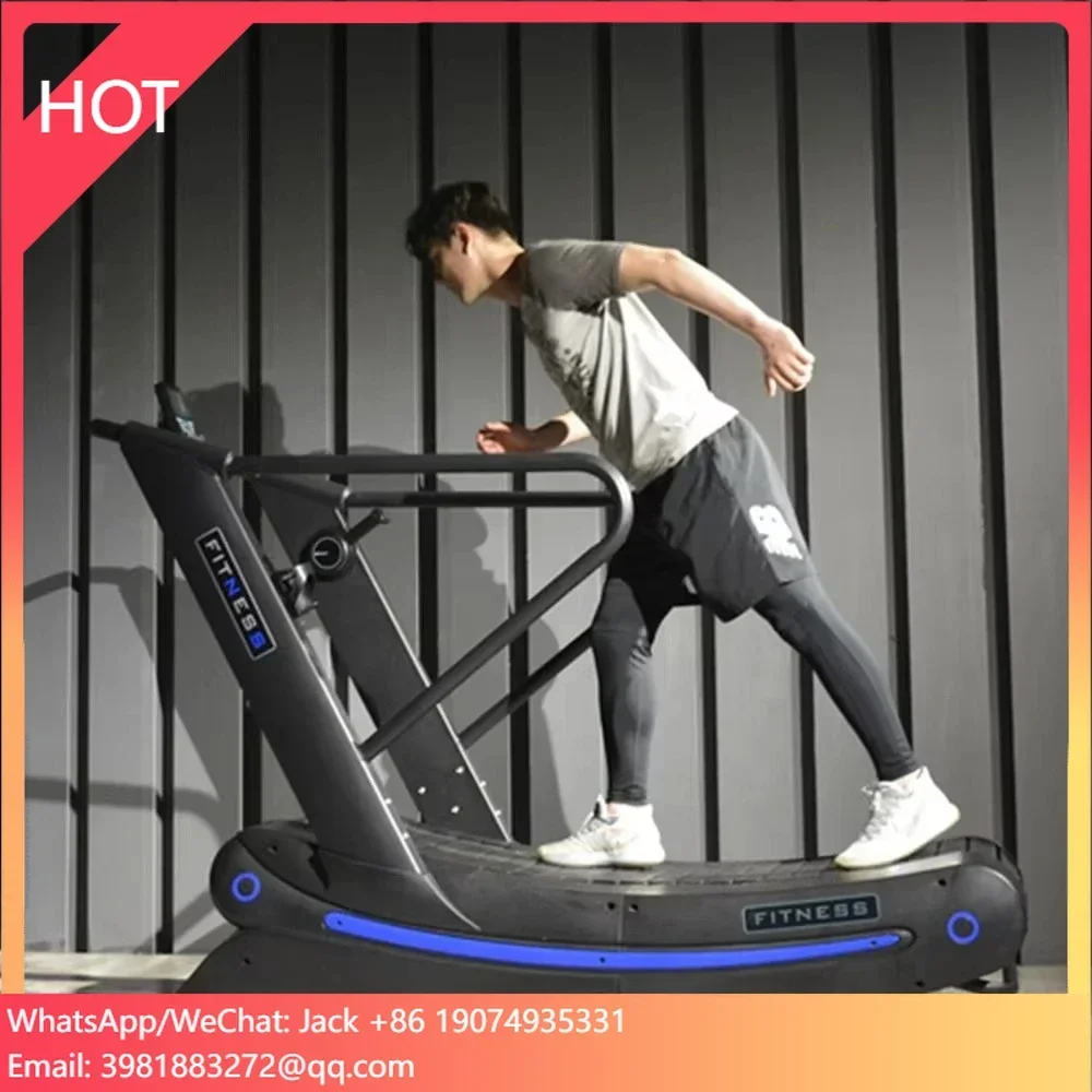 Commercial Unpowered Treadmills, Curved Treadmills For Gym Training, Non Plug-in, And Weightless Treadmills