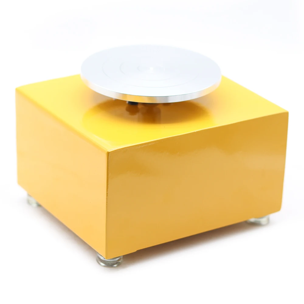 Mini Turntables Pottery Wheel Pottery Machine Electric Pottery Wheel DIY Craft Potter's Wheel Ceramic Tools Clay Tools with Tray