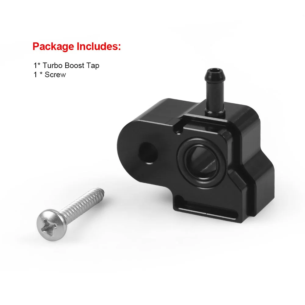 

Черный турбонаддувный манометр, адаптер крана, алюминий для Buick Regal Excelle, двигатель Chevrolet Malibu 1,6T, для Cruze