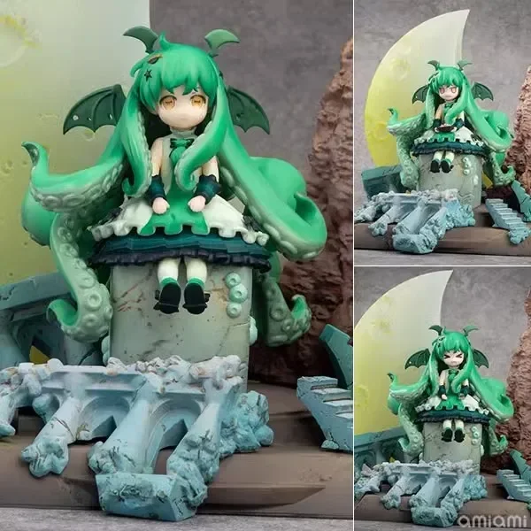 

Roo-lee-ah Cthulhu Genuine Figure 13cm Pvc Collection Q Version Effeminate Kawaii Desktop Ornament Decoration Children Toys