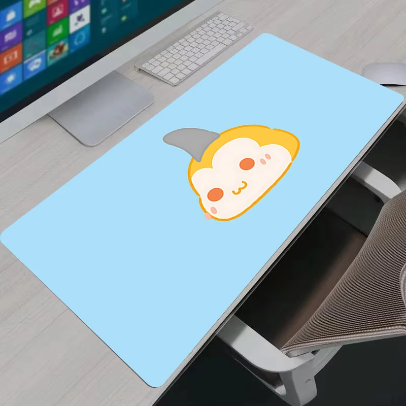 Mousepad Computer Kawaii Anime Digimon Mouse Pad Gamer Keyboard Pads XXL Gaming Pc Accessories Non-slip Rubber Base Desk Mat — Mousepad