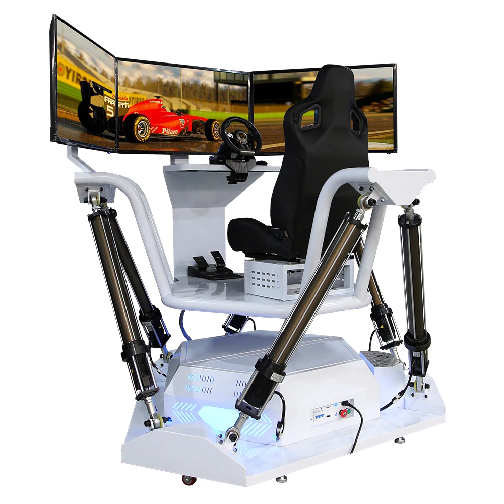 YHY Original Fabrik 9D VR Super Racing Auto F1 Lenkrad Auto Fahren Simulator Preis