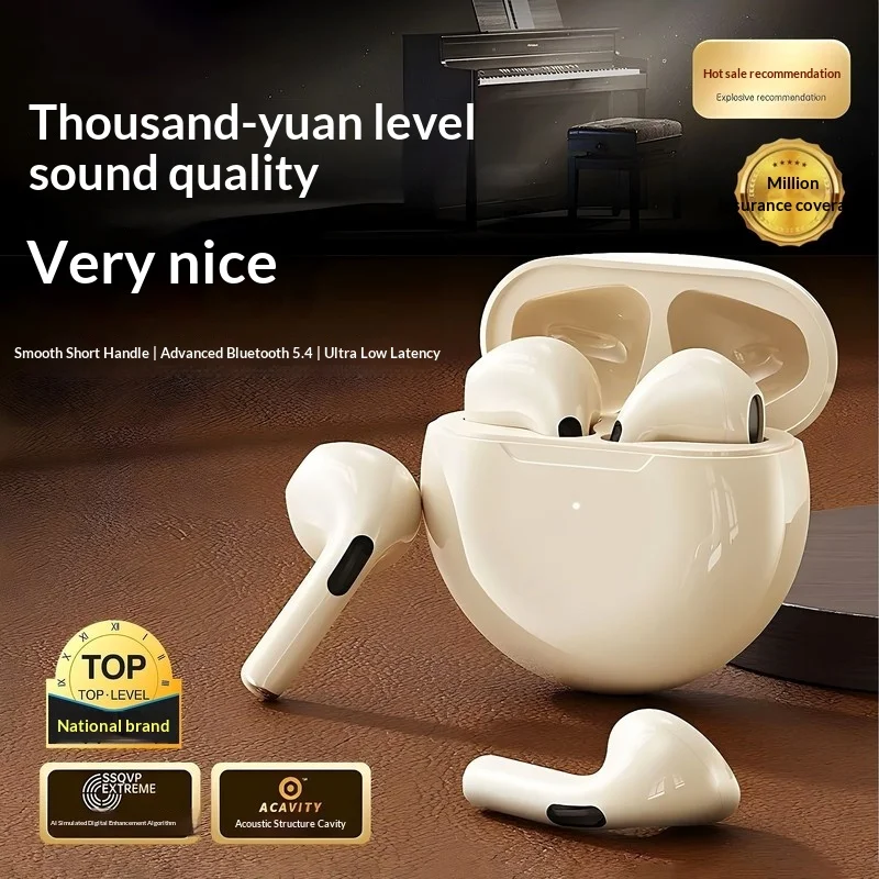 

Беспроводные Bluetooth-наушники-вкладыши с шумоподавлением, для одного или двух ушей, с длительным временем работы от батареи, для спорта, прослушивания музыки, вождения, четкой связи