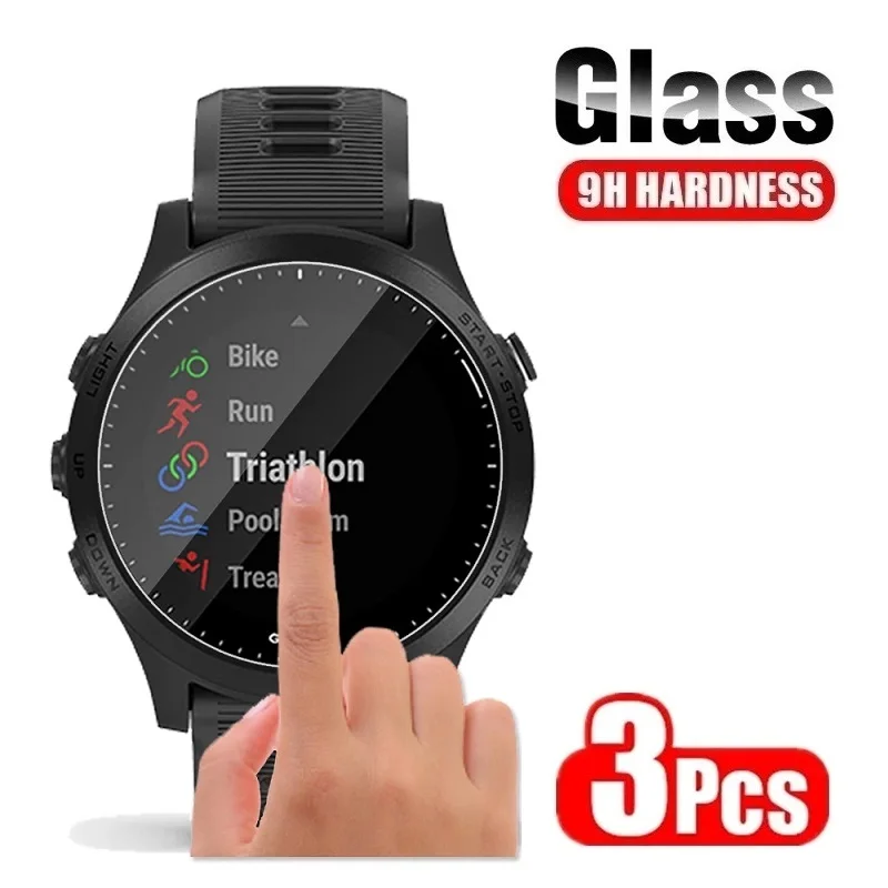 

Tempered Glass on Watch Garmin Forerunner 945 935 Film Screen Protector for Garmin Forerunner 735 645 630 620 235 225 Glass Film