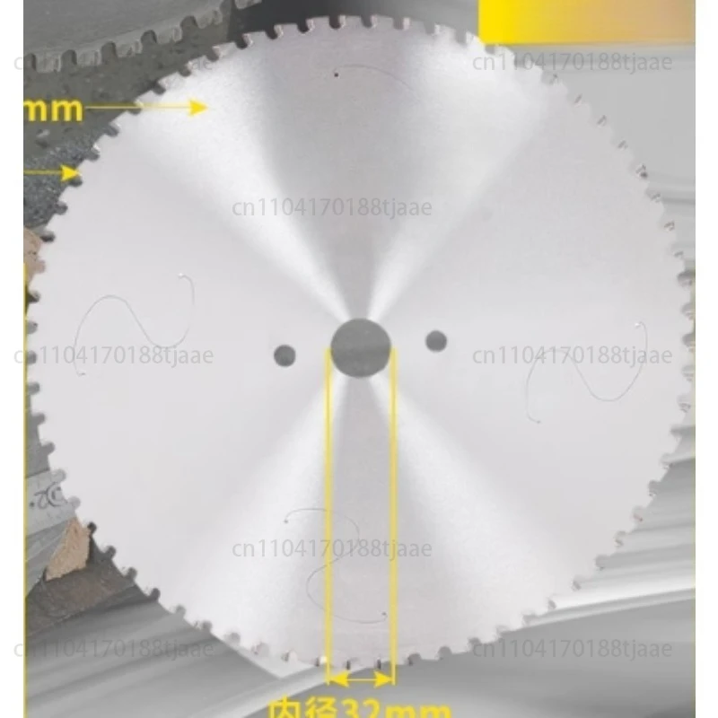 32 Holes Metal Cutting Saw Blade Cold Cut  Reinforcement Bar Alloy Ceramic for Cold Cutting Machine