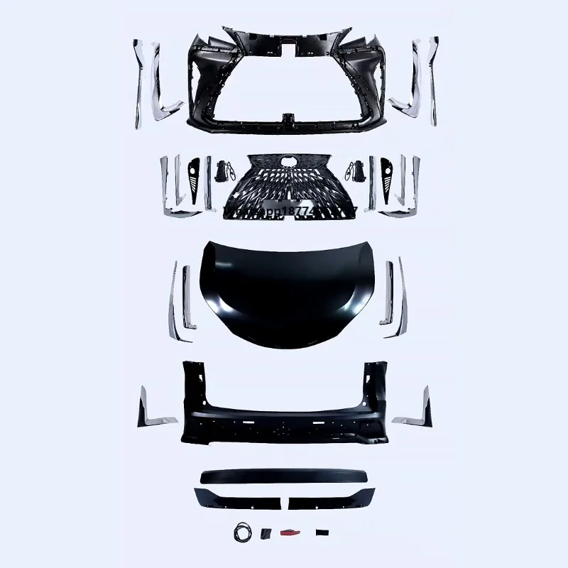 For for 2021-2026 ABS Car Exterior Body Kit & Front Bumper Modification Parts with Screw Fixing