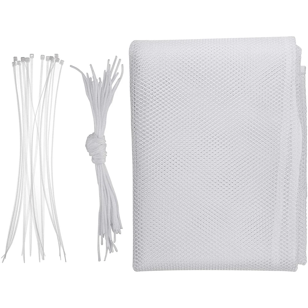 1 مجموعة شبكة أمان للدرج 4.5x0.9 متر شبكة درابزين شديدة التحمل لشرفة سطح المكتب المدخل حماية درابزين الطفل