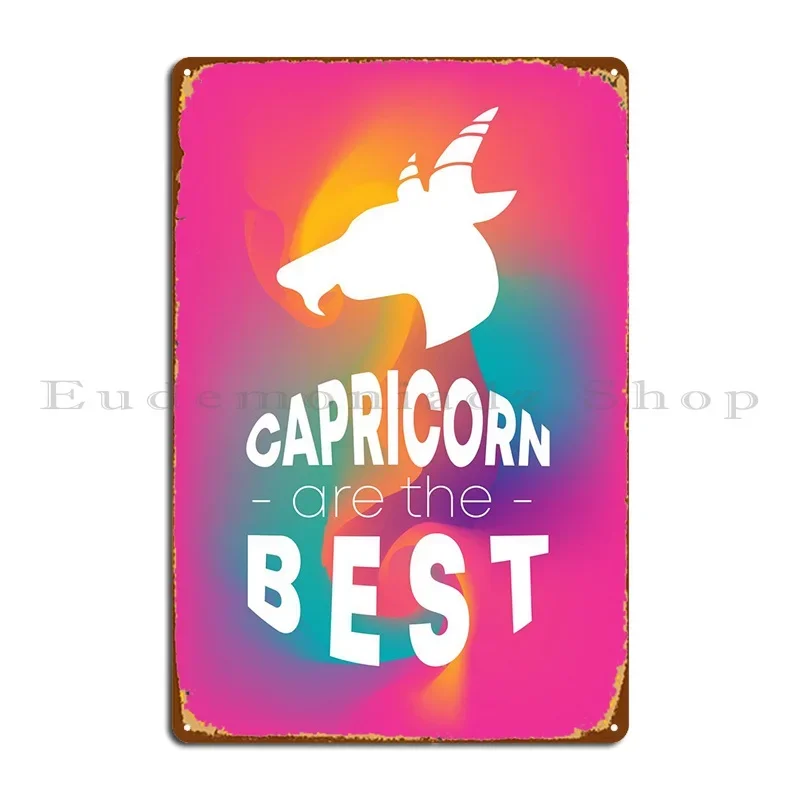 Capricorn Best 13 Metal Sign Cinema Printed Decoration Cinema Classic Tin Sign Poster