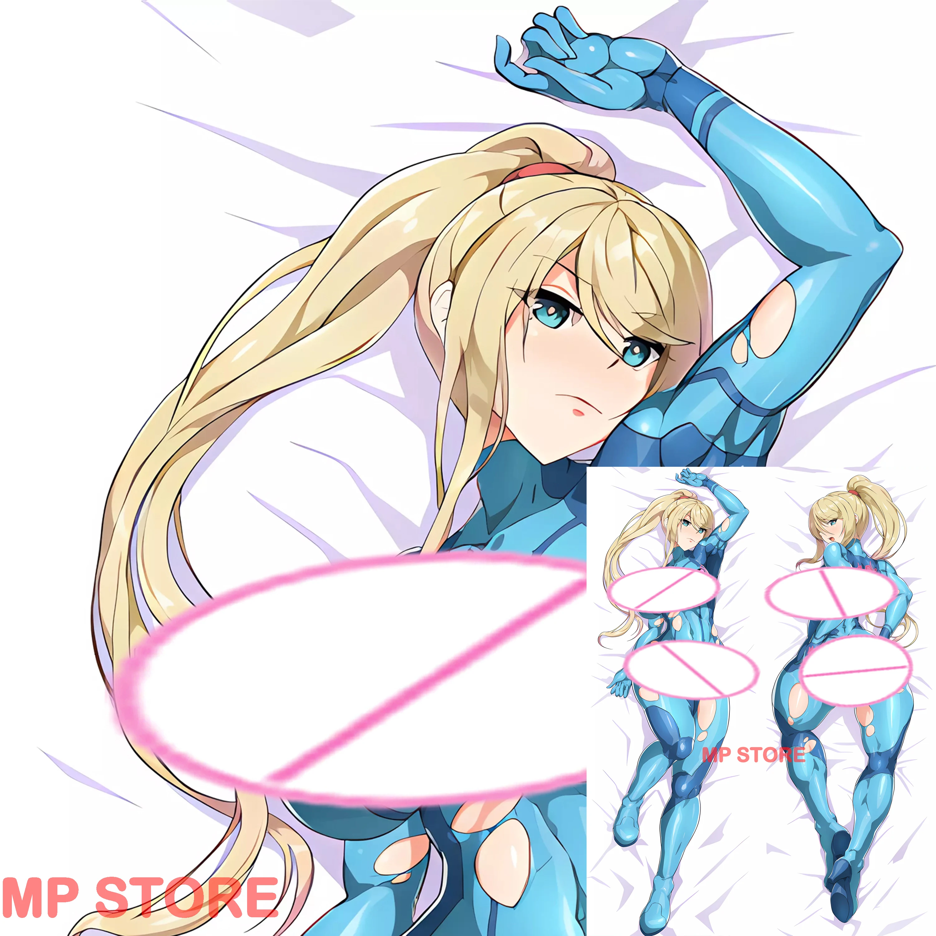 

Dakimakura Samus Aran Double-sided anime life-size hugging pillowcase pillow sleeping otaku periphery