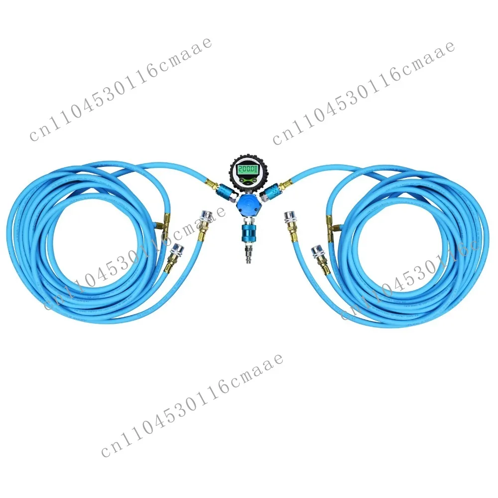 Multi Way Hose 4 Tire Inflation  Deflator Inflating Deflating System Air up Down With Tire Pressure Gauge for Off Road Vehicles