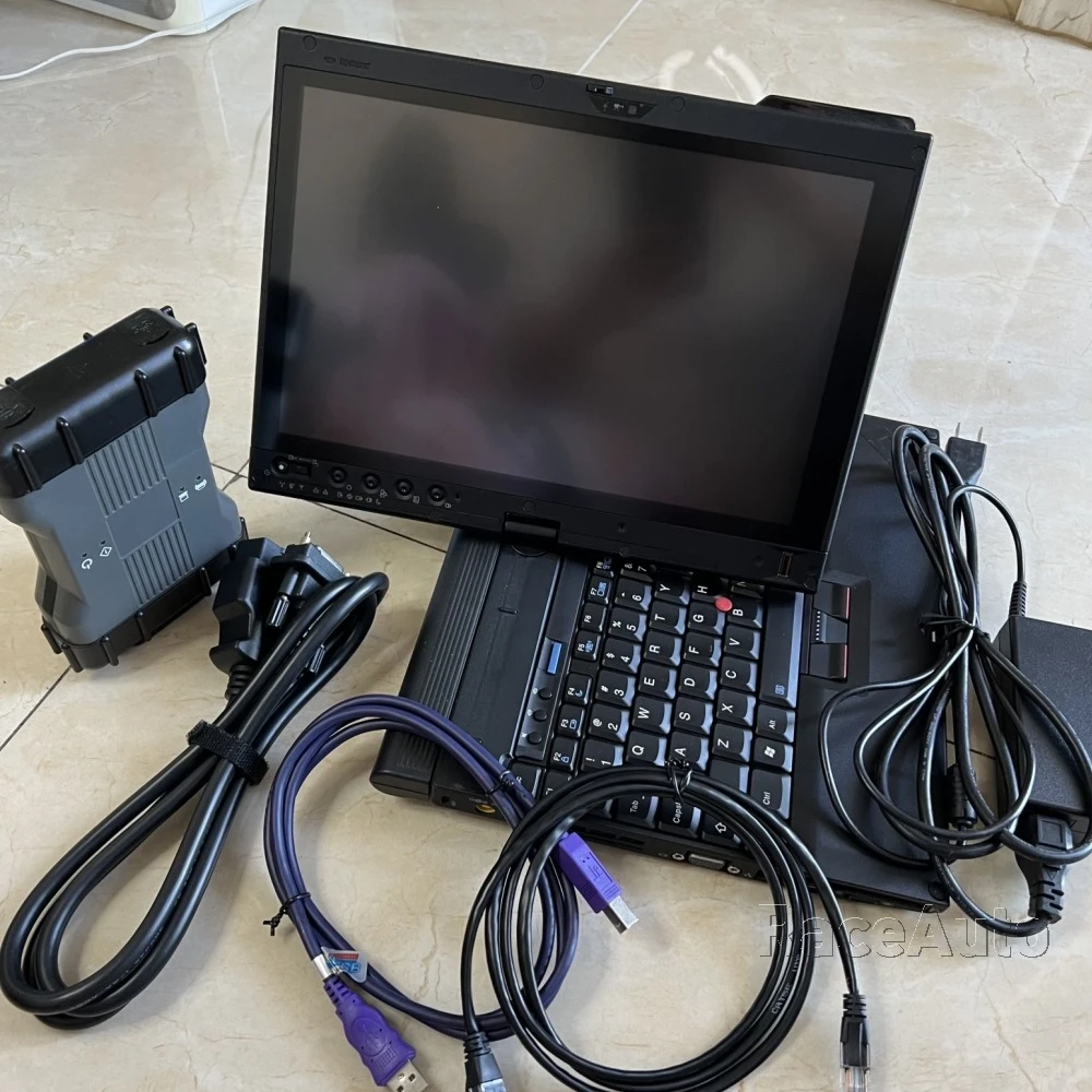 MB Star SD Connect VCI C6 DOIP Protocol Can Bus V12.2024 Latest Software Auto Diagnosis Tool Code Scanner Laptop X220T I5 8G