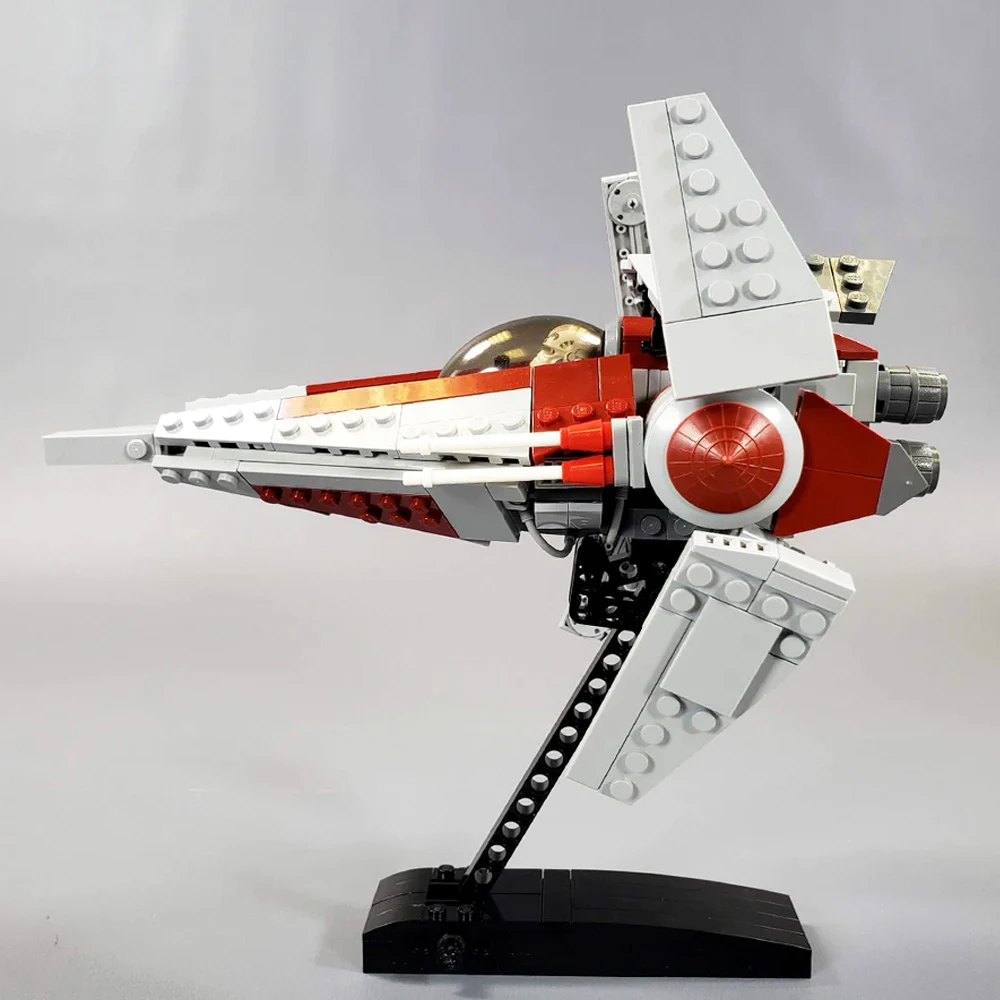 Nouveau 460 pièces célèbre star bataille film MOC v-wing space combattant idées créatives enfants jouet cadeau d'anniversaire blocs de construction de noël