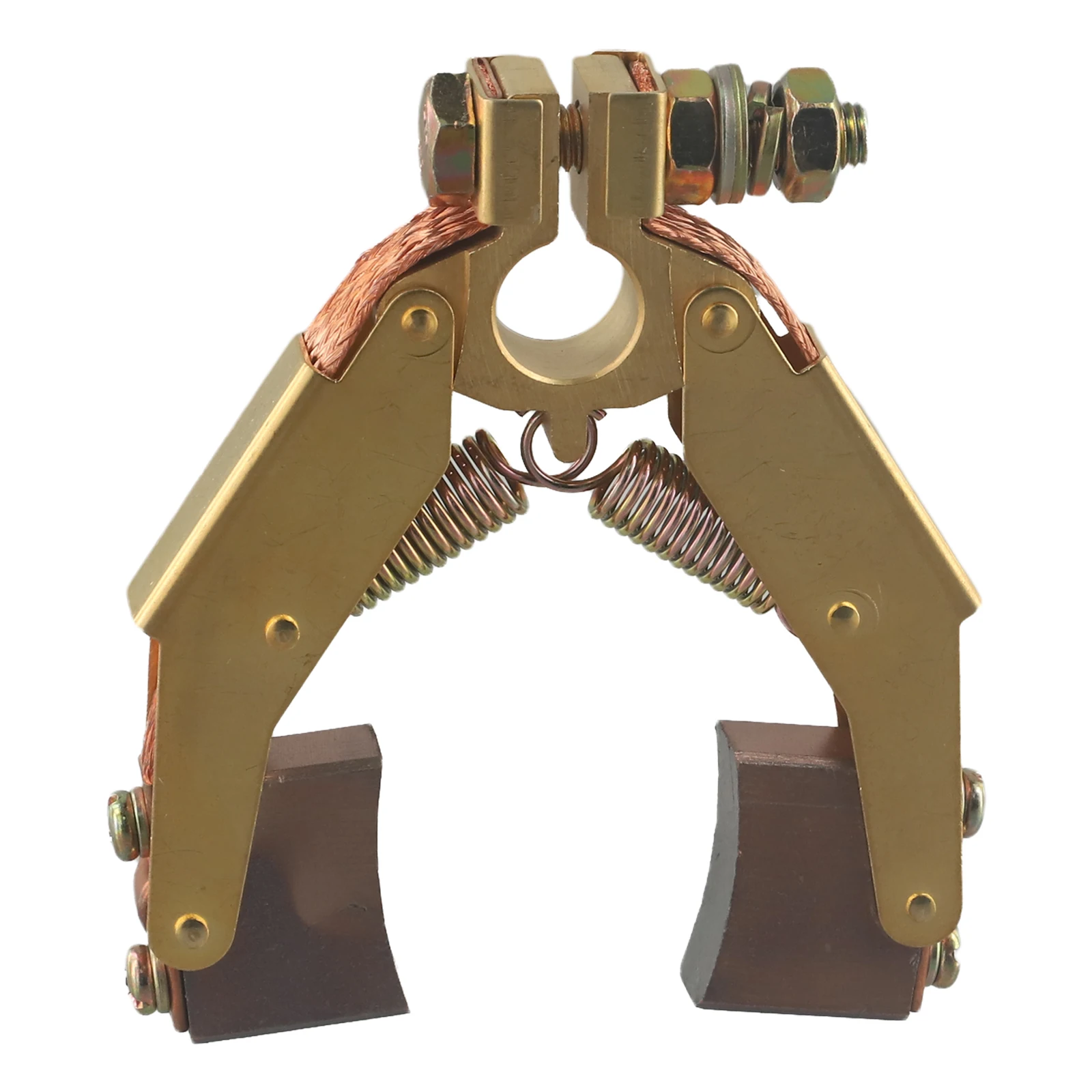 For Machinery Maintenance Copper Iron Brush V-shaped Brush Holder All-copper Construction High Reliability Brush Holder Bracket