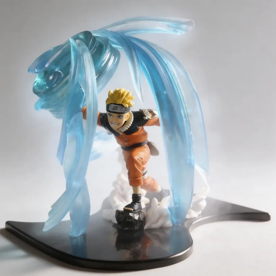 

Anime Naruto Uzumaki Naruto & Uchiha Sasuke Action Figure Collectible Model Toy 16cm - Scene Base