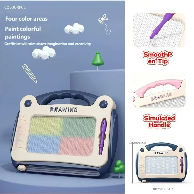 Backtoschool season gift magnetic drawing board writing board color painting board educational puzzle toy children's gift