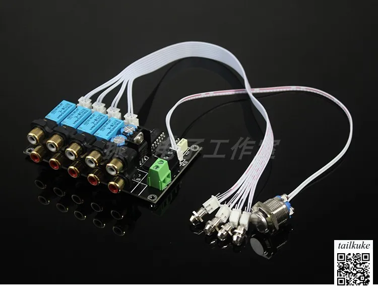 

Плата переключения источника звука с легким сенсорным реле