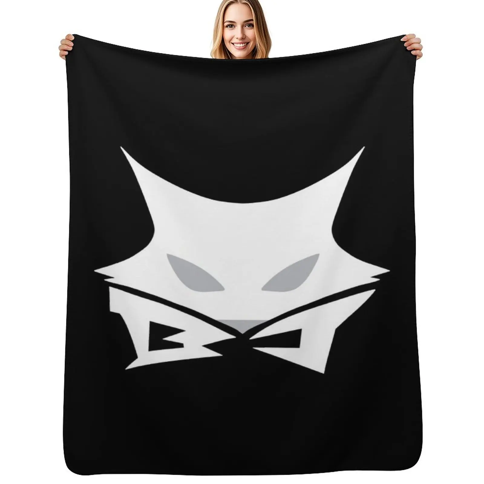 

MSBY Black Jackals Throw Blanket Thins Blankets For Sofas Multi-Purpose christmas gifts Blankets