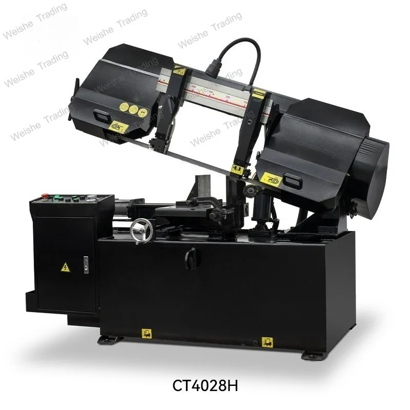 CT4028H Hydraulic metal semi-automatic sawing machine Double column horizontal metal cutting machine sawing machine