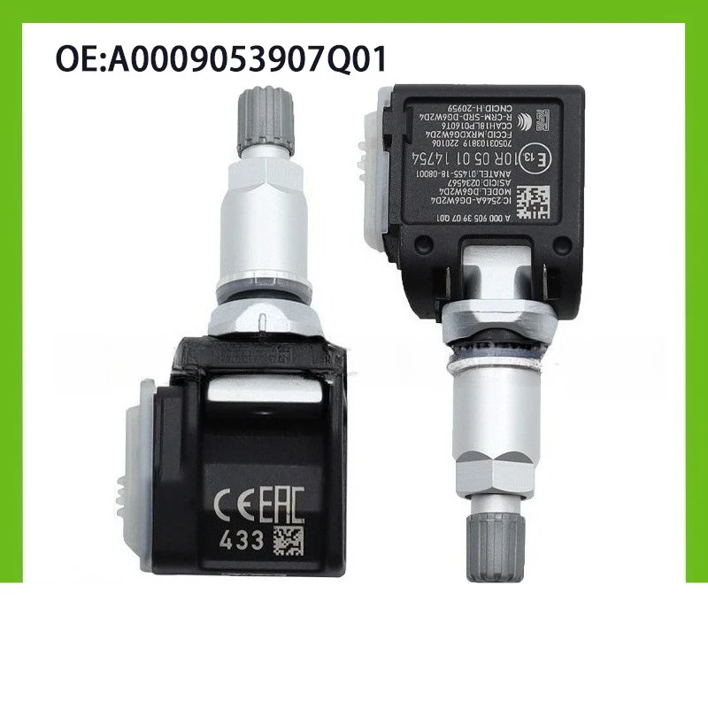 

A0009053907 4pcs Tire Pressure Sensor for Mercedes Benz AMG GT 2019~2021 C Class 2018 EQC 2019~2024 GLC S SLC Class 2020