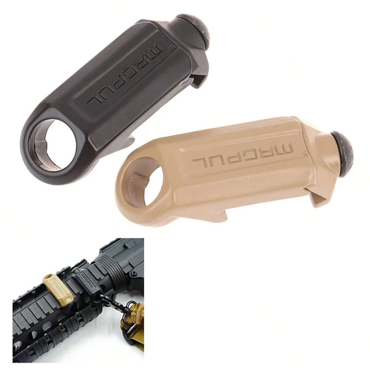 Hebilla táctica RSA GBB liberación rápida – Adaptador QD acero - imagen 5