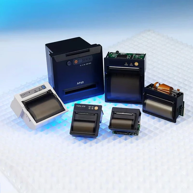 طابعة إيصالات Pos صغيرة حرارية مثبتة على لوحة 58 مم لكشك PORTI-P40/PP40