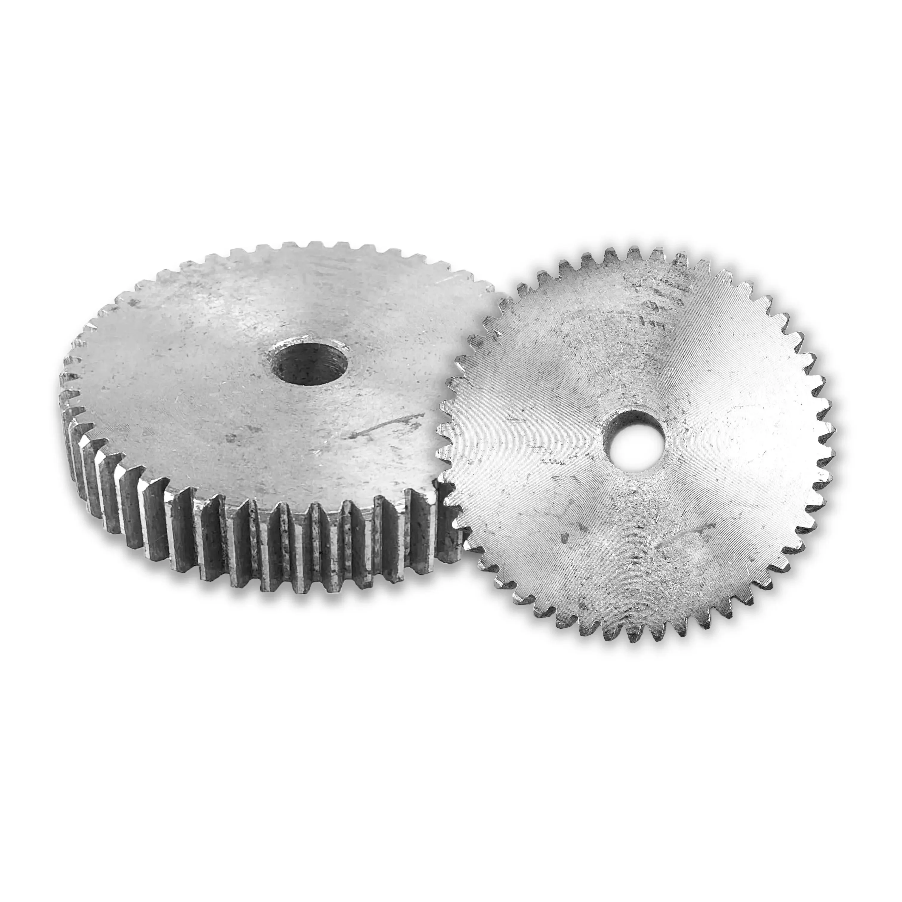 1 Piece Spur Gear 1M 41/42/43/44/45/46/47/48/49T Rough Hole 6mm Gear Wheel 45# Steel Material Motor Gear Total Height 10mm