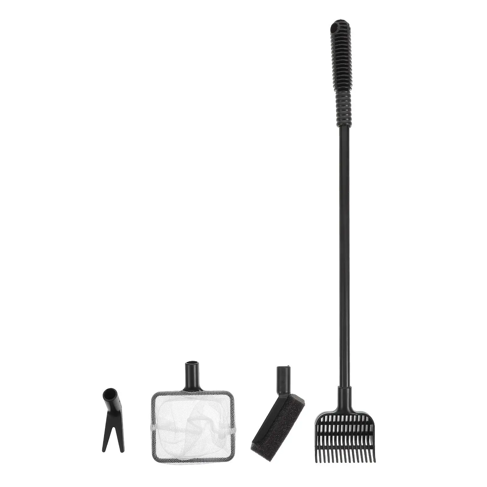 

Fish Tank Cleaning Brush Set Tools Plastic Algae Cleaner Sponge Brush Corner Residue Remover Aquarium Pet Supplies