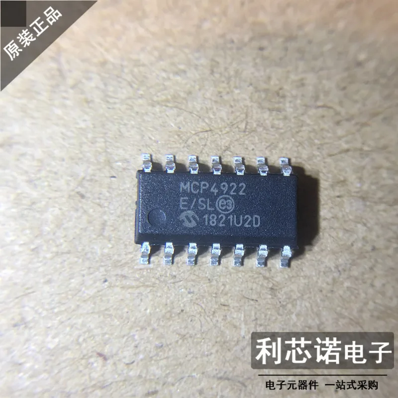 

Free shipping MCP4922-E/SL MCP4922 MICROCHIP SOP14 10PCS