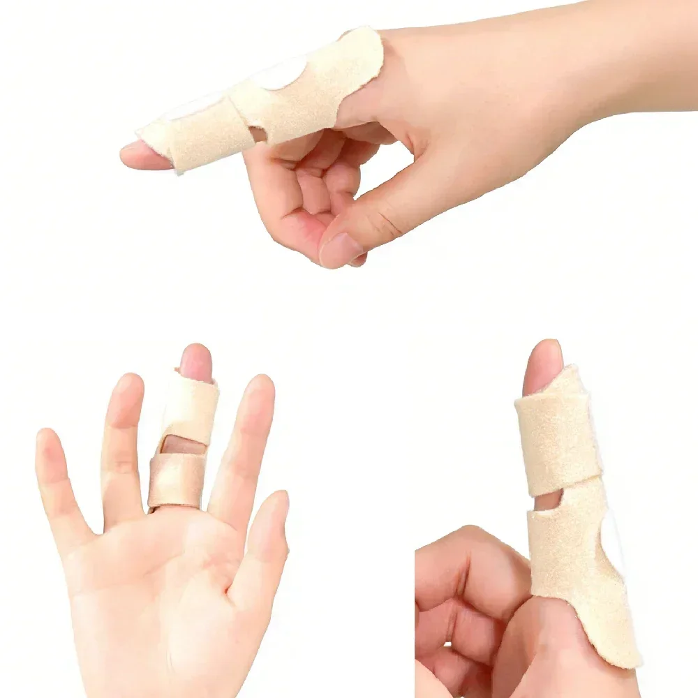Adjustable Finger Straightener Splint, Pain Relief Fixing Brace, Finger Support for Trigger Finger, Dislocation Injury Recovery view 5