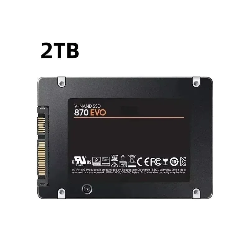Lenovo Solid State Disk SSD 870 EVO 1TB2TB4TB Interne HDD Harde Schijf Sata3 2.5 Inch Voor Laptop Microcomputer Desktop