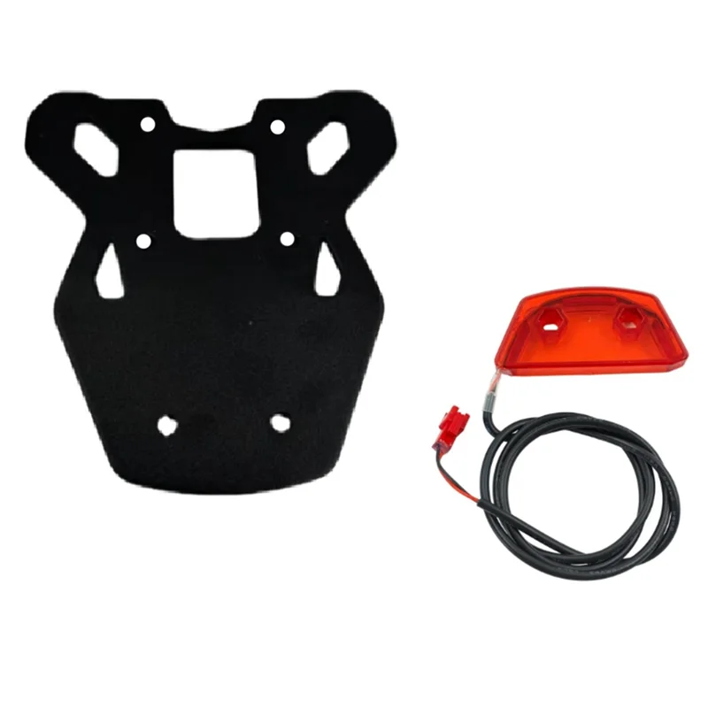 

ABVE-задняя педаль для электрического скутера Kugoo Kirin Kukirin G2 MAX с задним фонарем и противоскользящей подставкой для ног из нержавеющей стали