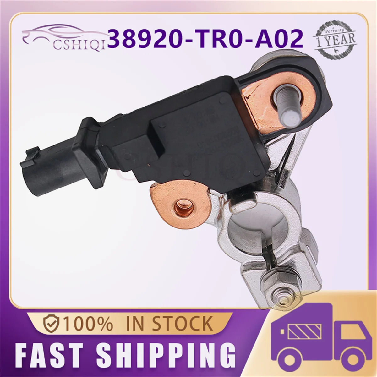 38920-TR0-A02 Battery Current Sensor 38920TR0A02 38920-TR0-A01 For Honda Civic 9th FK1 FK2 CRV MK4 Acura RDX ILX 2013-2018 2015