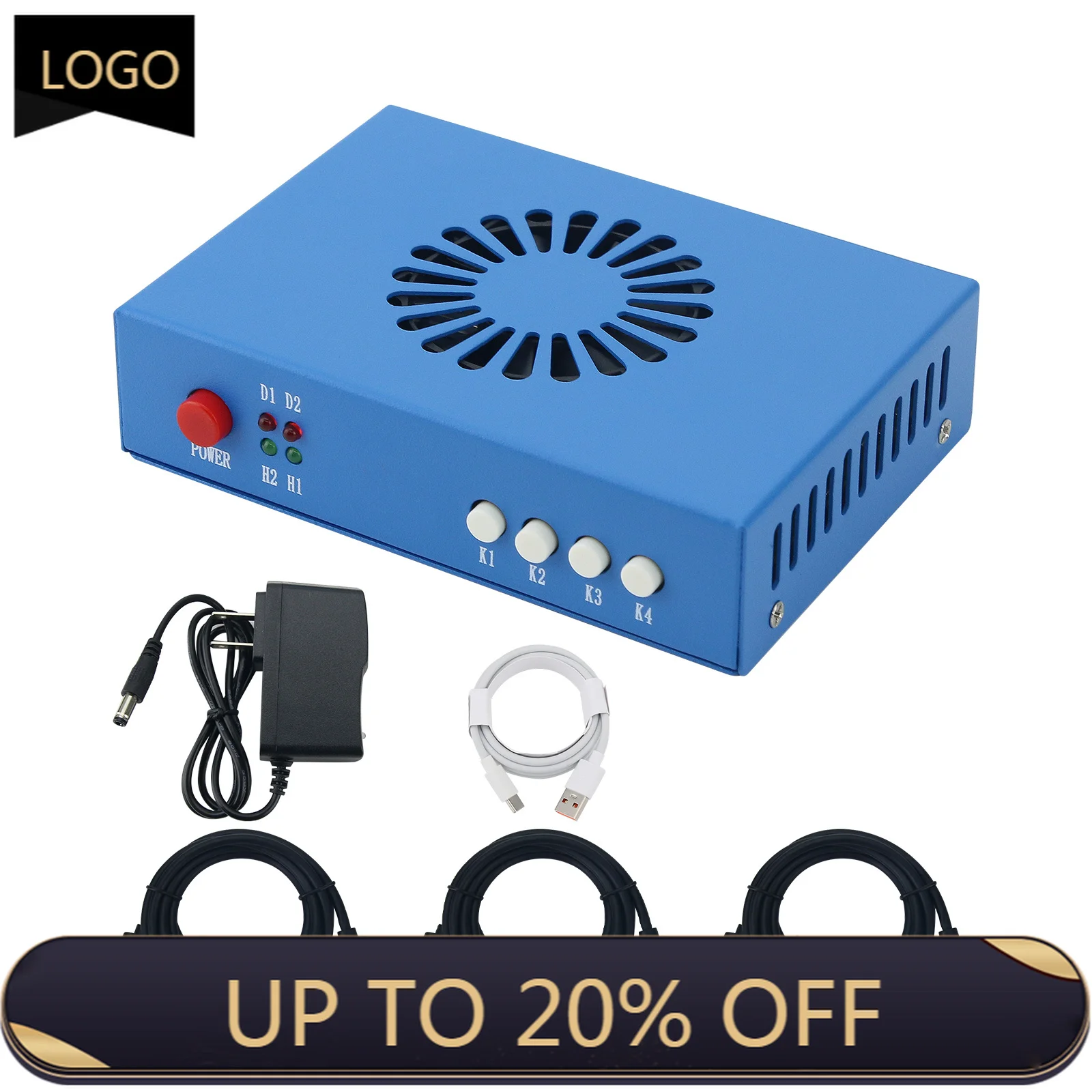 Blue Fifth Generation CapDMA Video Overlay Box DMA Video Processor Support for 2K144/1K240