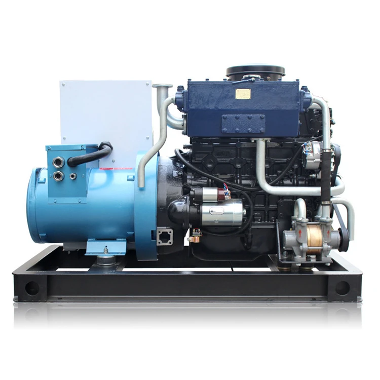 20kW/25kVA Marine Diesel Generator with Weichai Engine and Marathon Alternator