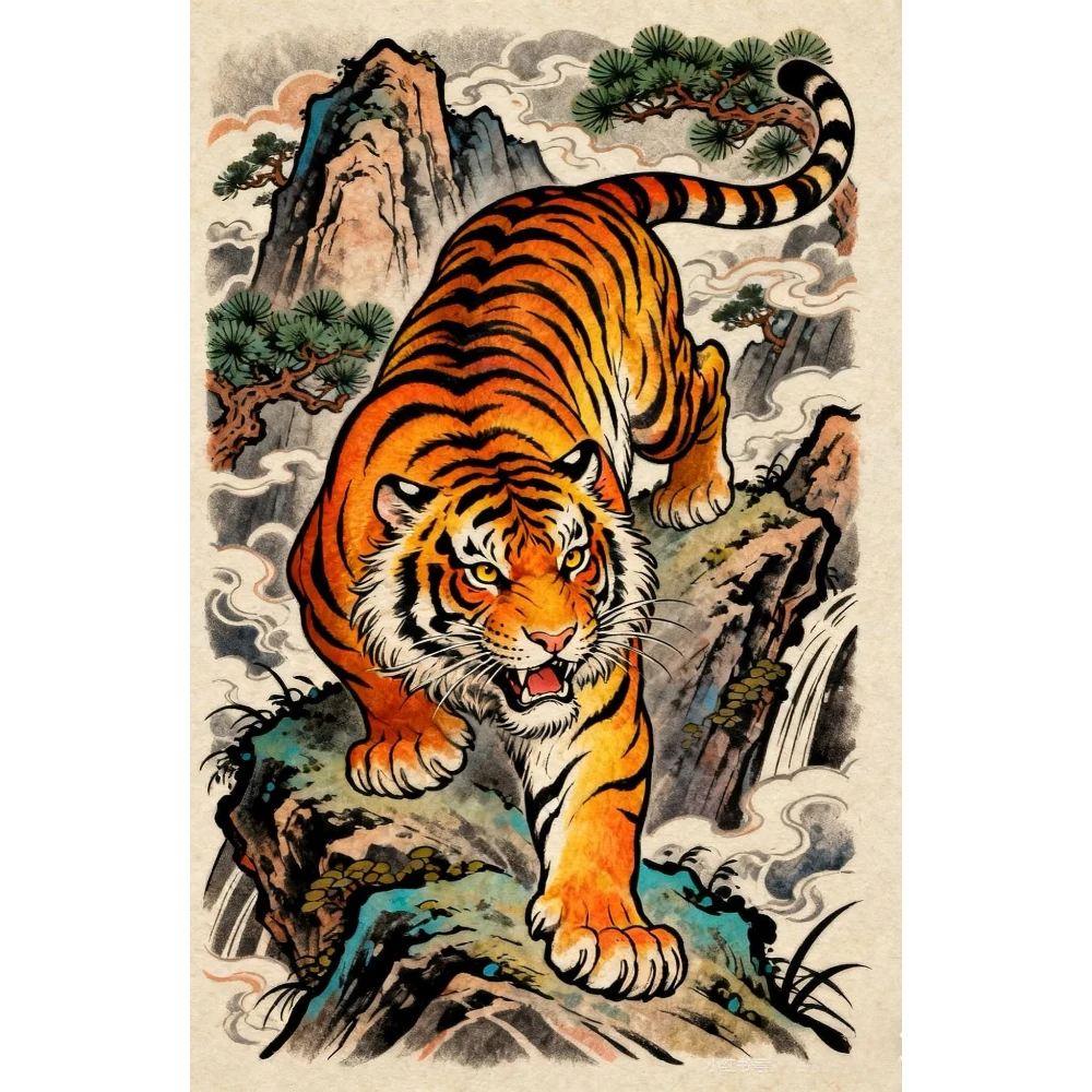 quebra-cabecas-de-500-1000-1200-2000-pecas-tigre-feroz-jogos-de-atividade-familiar-para-sala-de-jogos-quarto-decoracao-de-casa-e-presente