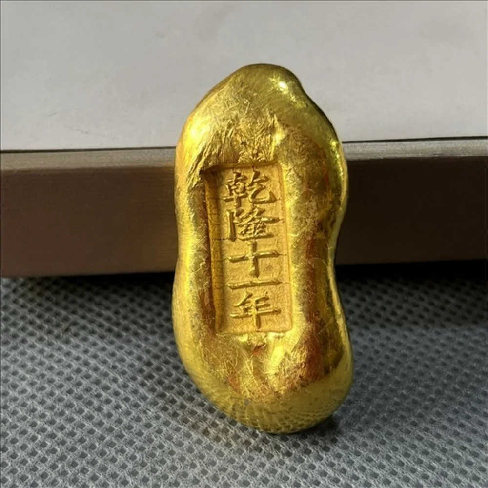 

Antique imitation pure copper thickened gold phoenix xiang gold coin